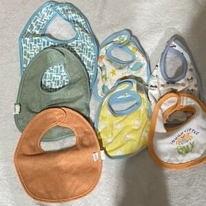 Baby bibs 7 piece bundle